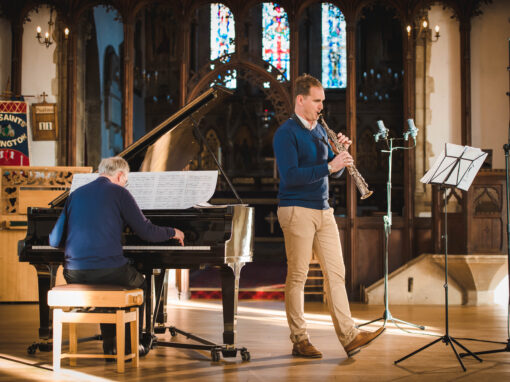 HUW WIGGIN (SAX) & JOHN LENEHAN (PIANO)
